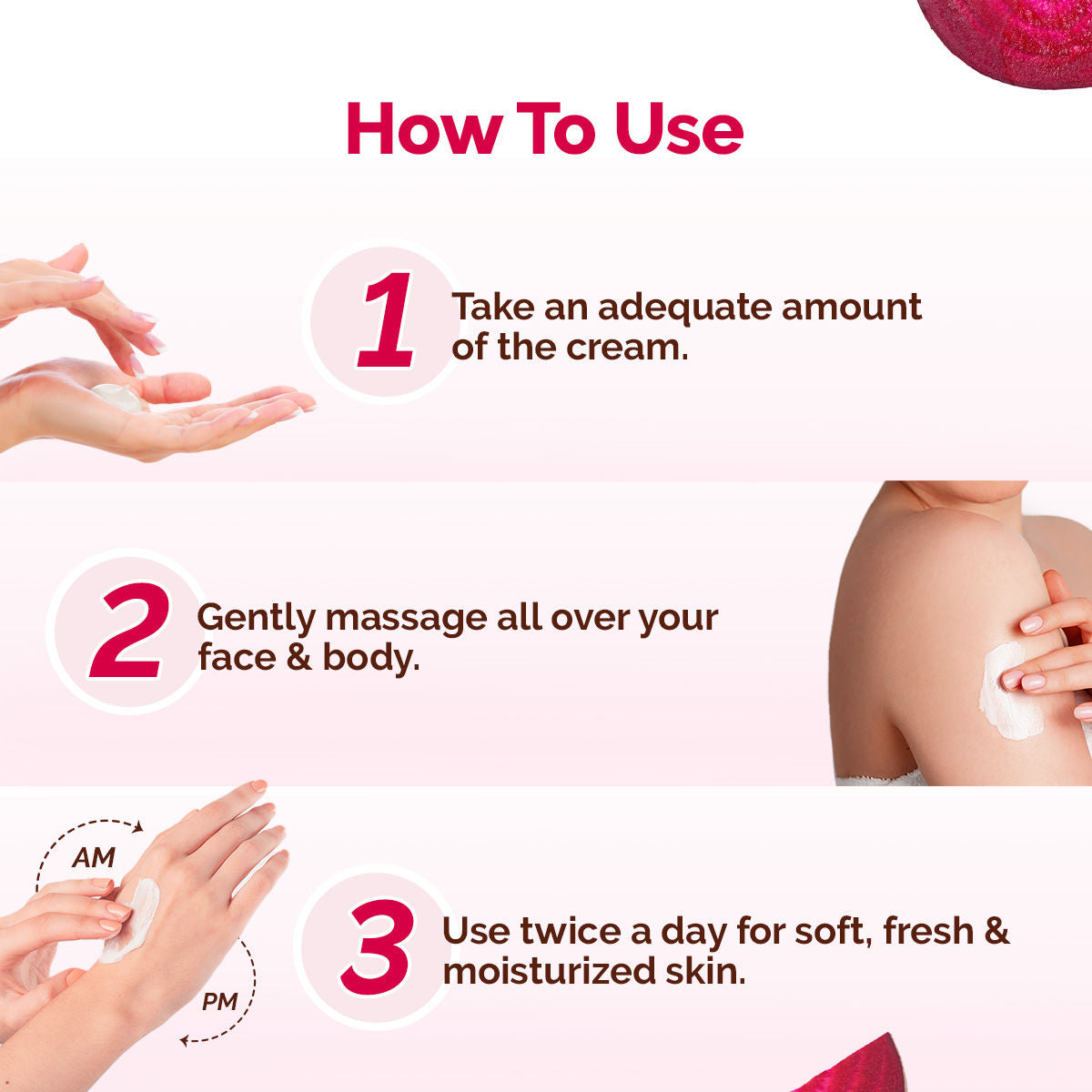 Mamaearth Beetroot Hydraful Light Moisturizing Cream with Hyaluronic Acid For 24 HR Hydration