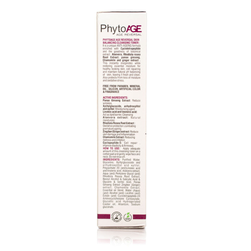Oshea Herbals Phyto Age Reversal Skin Balancing Cleansing Toner