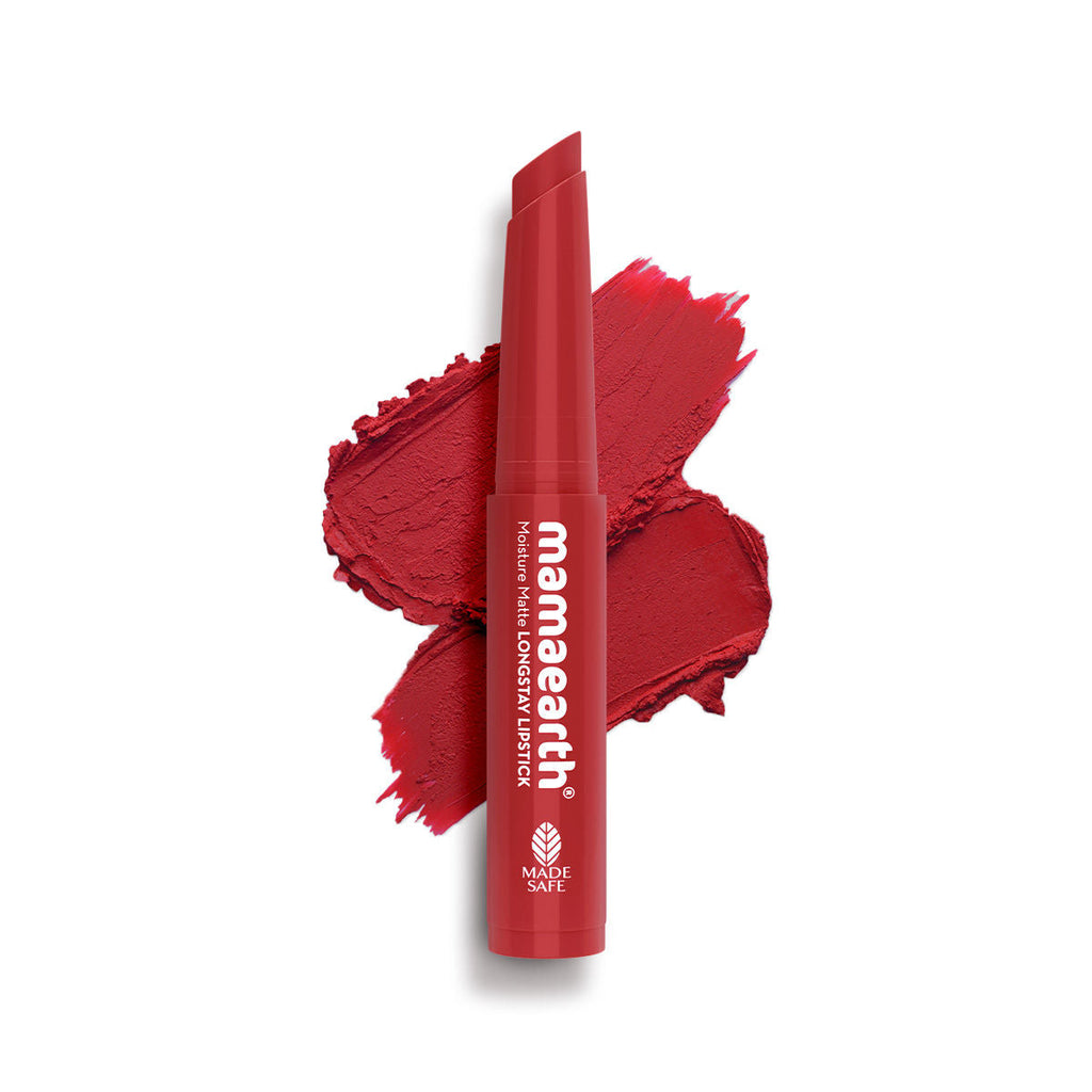Mamaearth Moisture Matte Longstay Mini Lipstick with Avocado Oil & Vitamin E