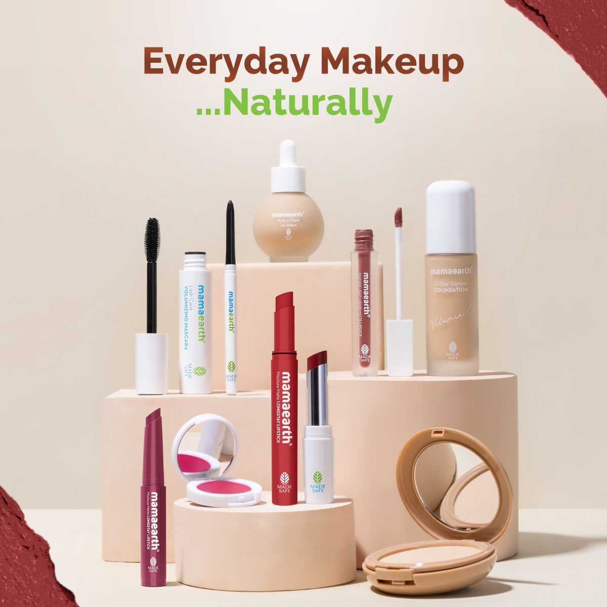 Mamaearth Moisture Matte Longstay Mini Lipstick with Avocado Oil & Vitamin E