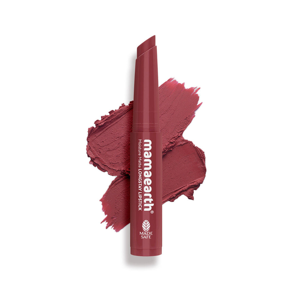 Mamaearth Moisture Matte Longstay Mini Lipstick with Avocado Oil & Vitamin E