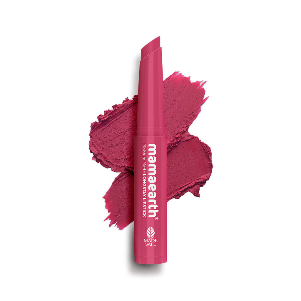 Mamaearth Moisture Matte Longstay Mini Lipstick with Avocado Oil & Vitamin E