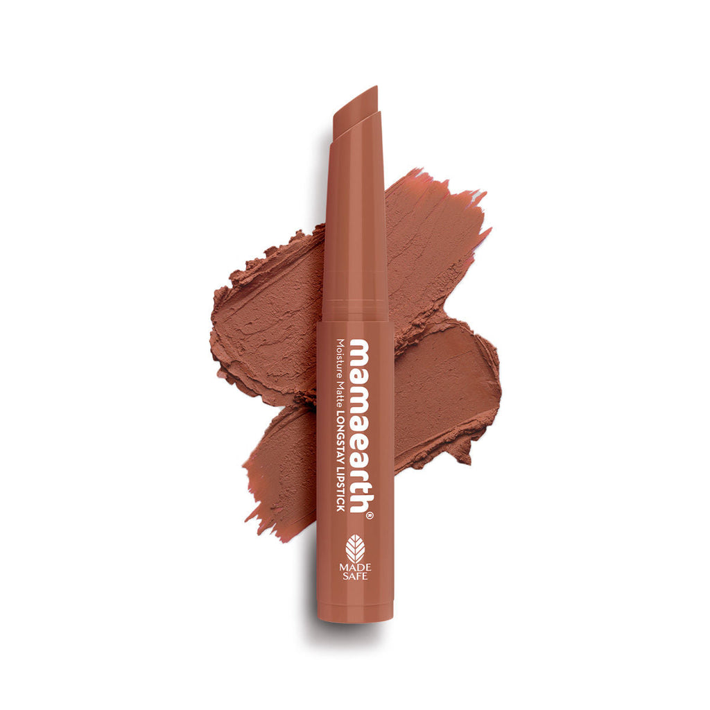 Mamaearth Moisture Matte Longstay Mini Lipstick with Avocado Oil & Vitamin E