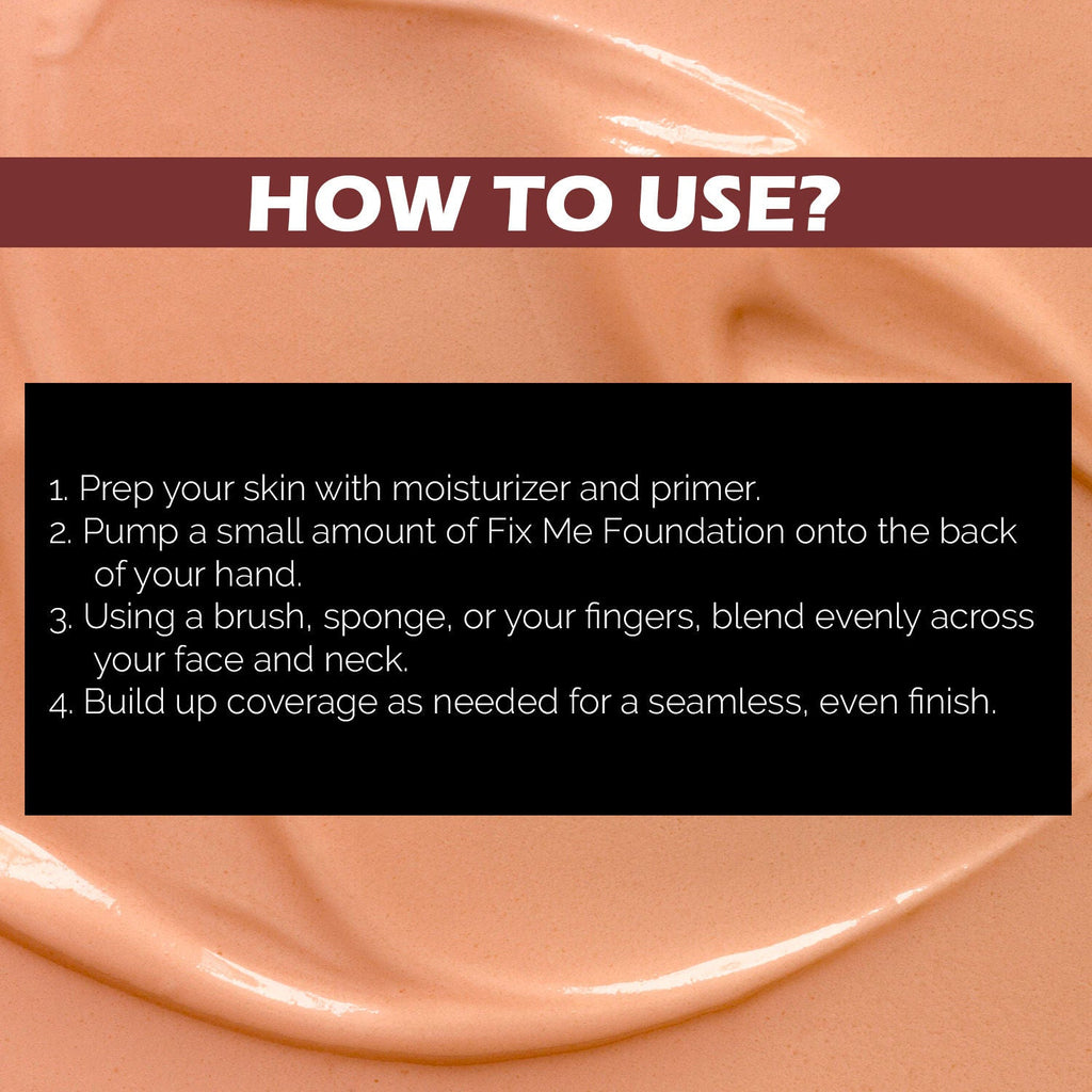 FASHION COLOUR Fix Me Foundation