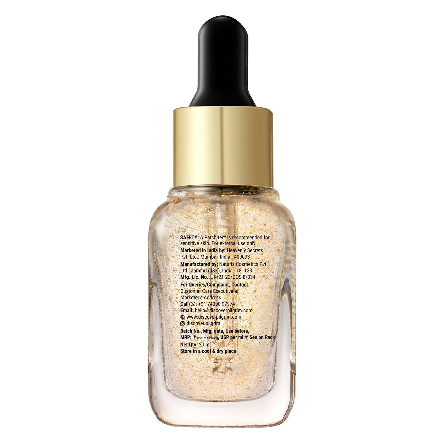 Pilgrim 24K Gold Face Serum with Niacinamide & Hyaluronic Acid