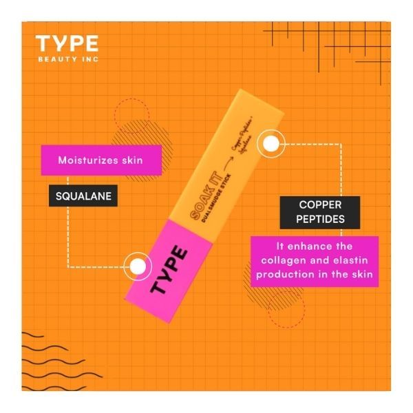 Type Beauty 2 In 1 Blush + Bronzer Stick - 826 Cotton Candy Salted Caramel