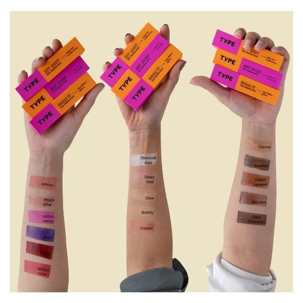 Type Beauty 2 In 1 Blush + Bronzer Stick - 826 Cotton Candy Salted Caramel