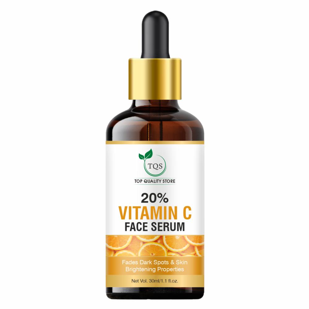 Tqs The Natural Wash 20% Vitamin C Face Serum With Mulberry Extract For Glowing & Radiant Skin