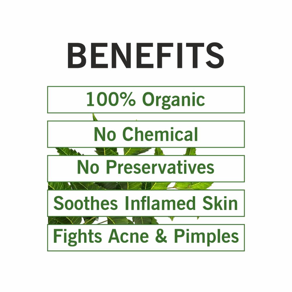 Tqs Natural Neem Leaf Organic Powder For Oil Control & Deep Cleanses