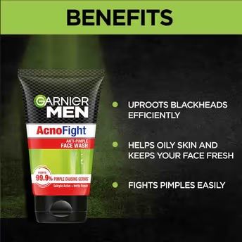 Garnier Men AcnoFight Anti Pimple Face Wash