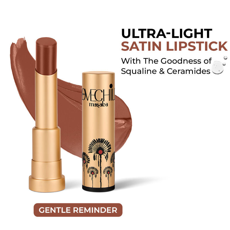 LoveChild Masaba Ultra - Light Lush Creme Lipsticks, Enriched with Ceramides and Shea Butter