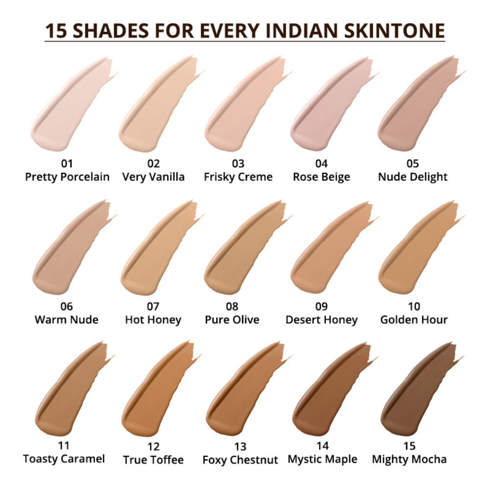 Nykaa Cosmetics SkinShield Anti-Pollution Matte Foundation
