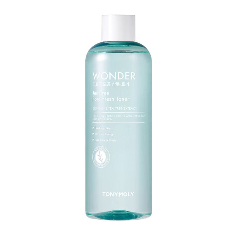 TONYMOLY Korean Wonder Tea Tree Pore Fresh Toner to Soothe & Control Oily Skin