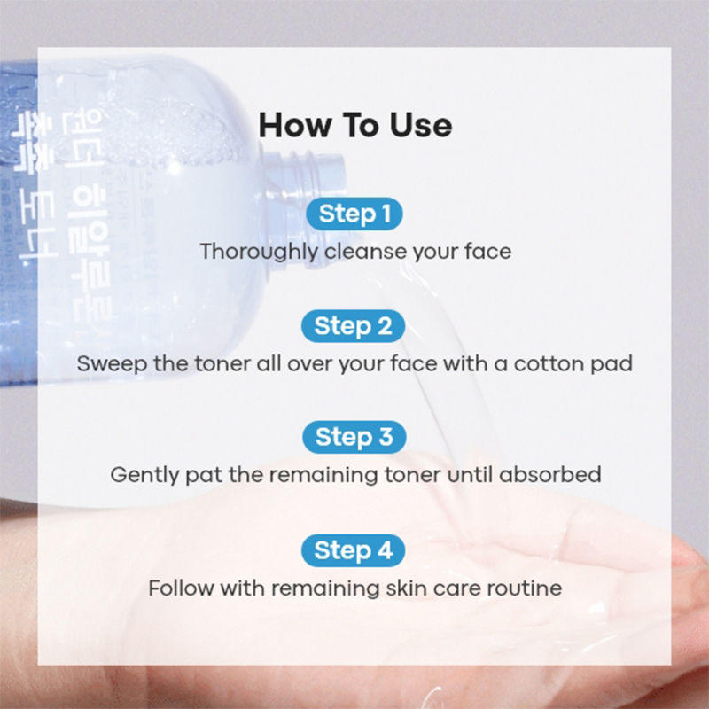 TONYMOLY Korean Wonder Hyaluronic Acid Chok Chok Toner to Hydrate, Plump Skin & Smooths Wrinkles