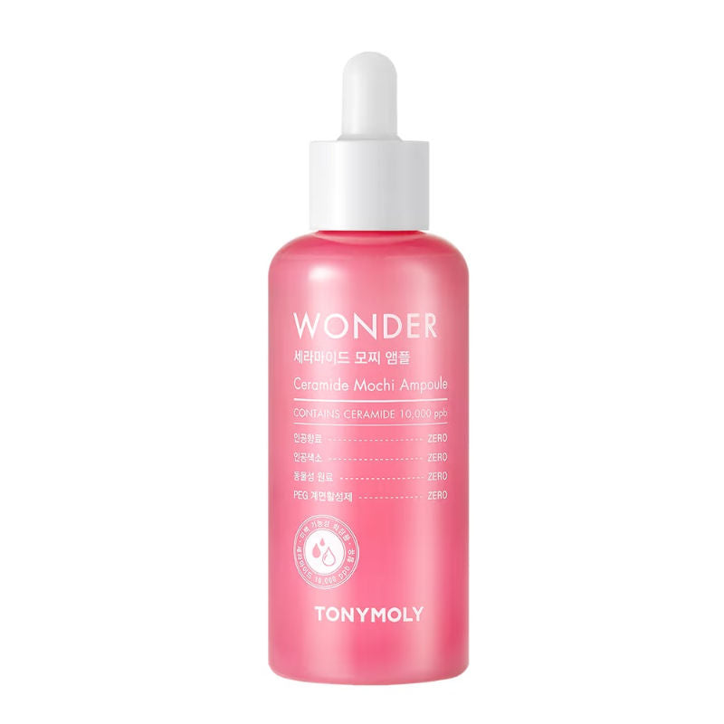 TONYMOLY Korean Wonder Ceramide Mochi Ampoule to Moisturize, Firm & Brighten Dry Skin