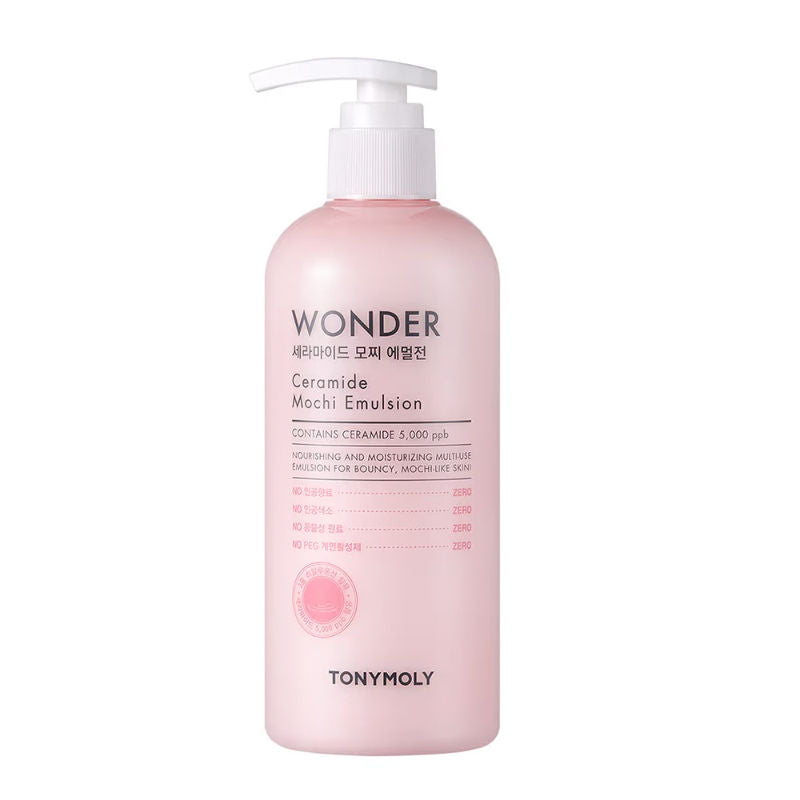 TONYMOLY Korean Wonder Ceramide Mochi Emulsion-Hydrates, Nourishes & Repairs Dry, Weak Skin