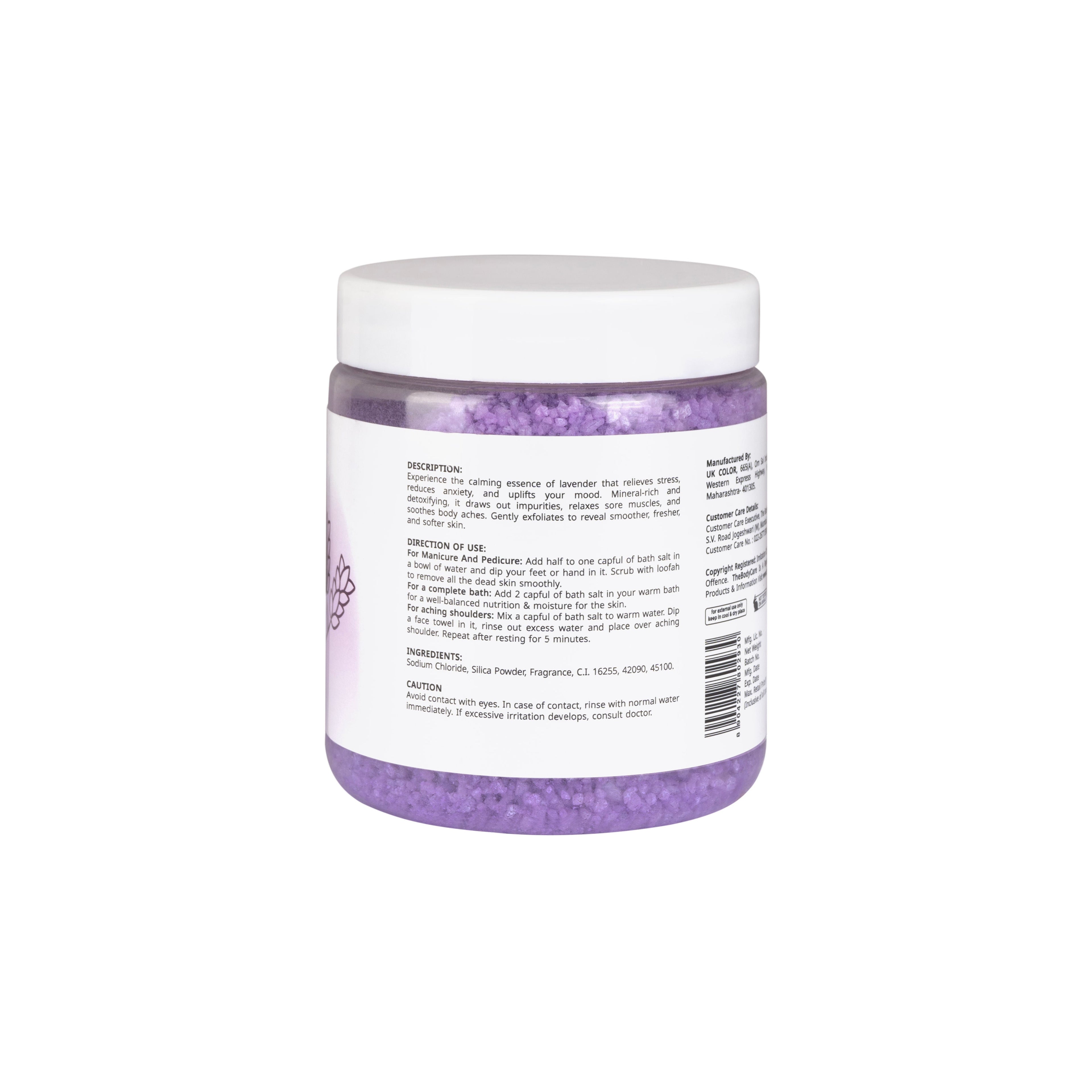 The Body Care Lavender Bathsalt