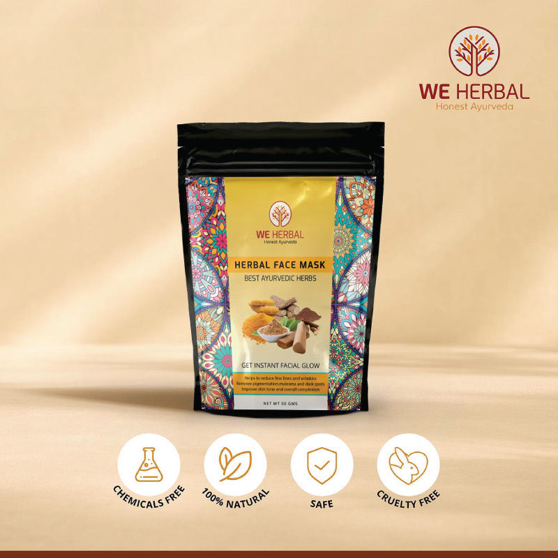 We Herbal Herbal Face Mask