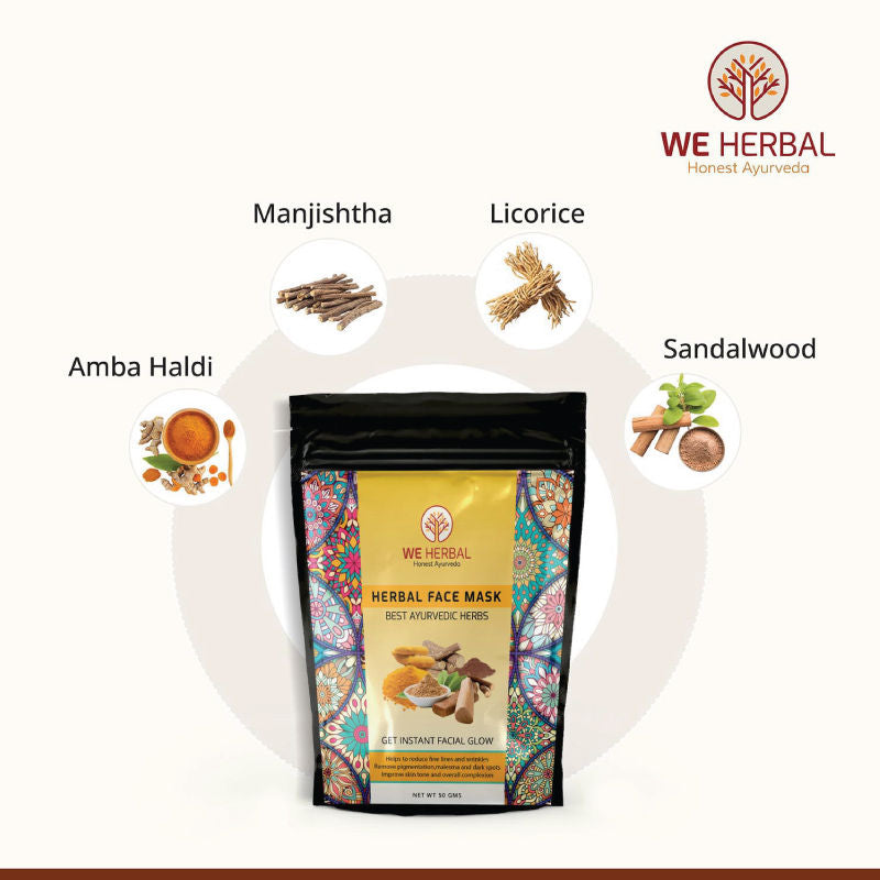 We Herbal Herbal Face Mask