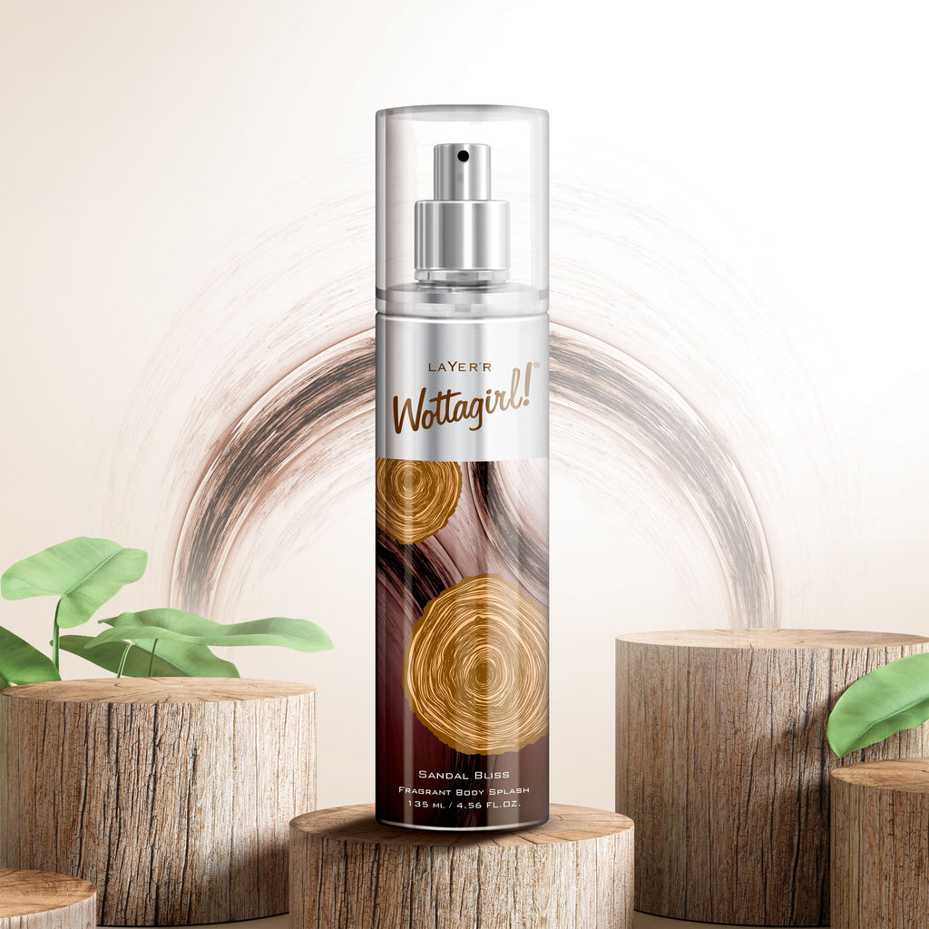 Layer'r Wottagirl! Sandal Bliss Body Mist Spray For Her