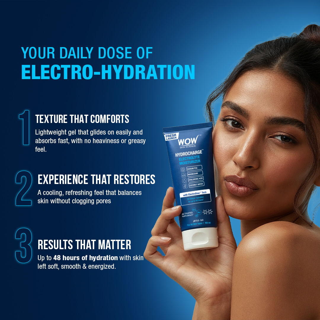 WOW Skin Science HydroCharge Electrolyte Moisturizer