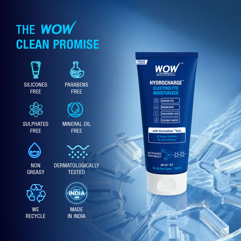 WOW Skin Science HydroCharge Electrolyte Moisturizer