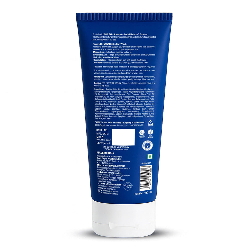 WOW Skin Science HydroCharge Electrolyte Moisturizer