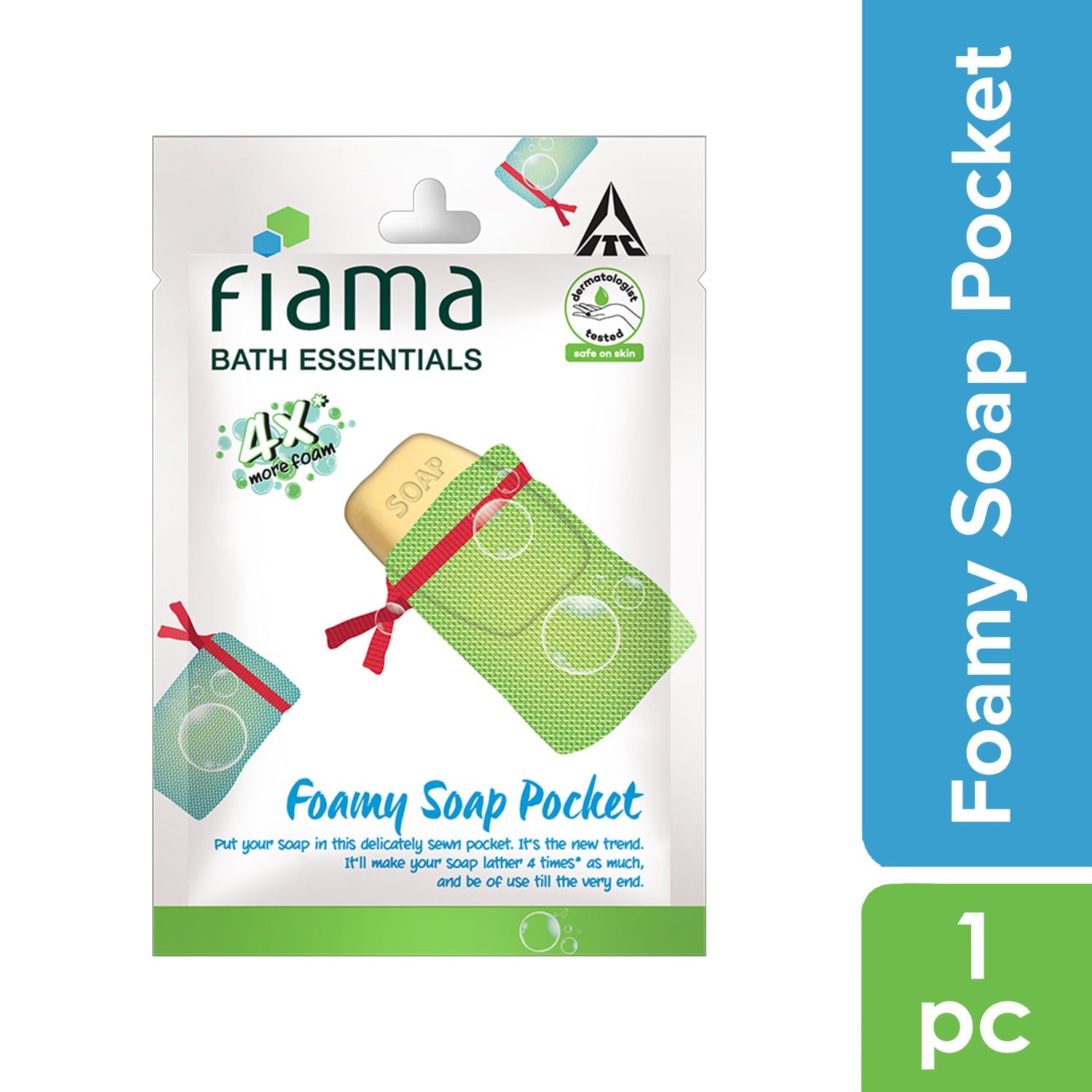 Fiama Bath Essentials Foamy Soap Pocket