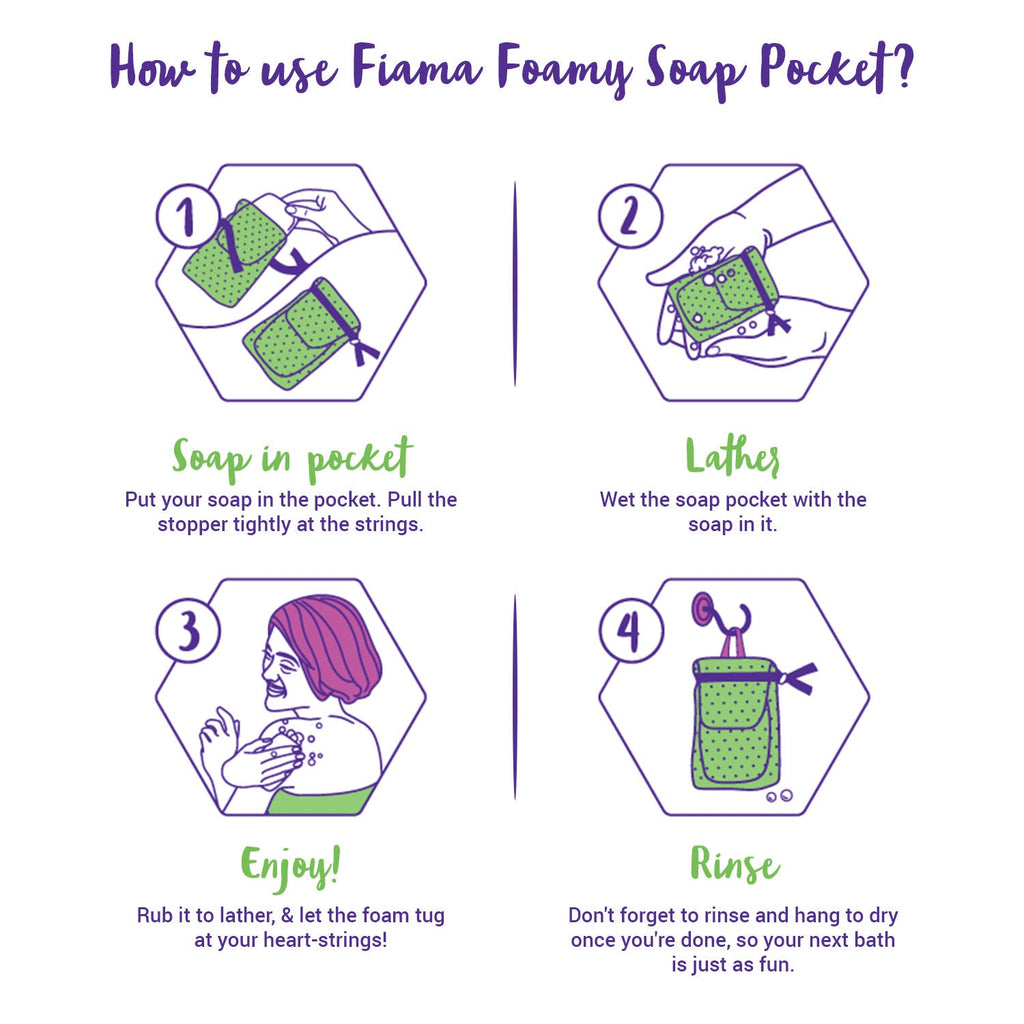 Fiama Bath Essentials Foamy Soap Pocket