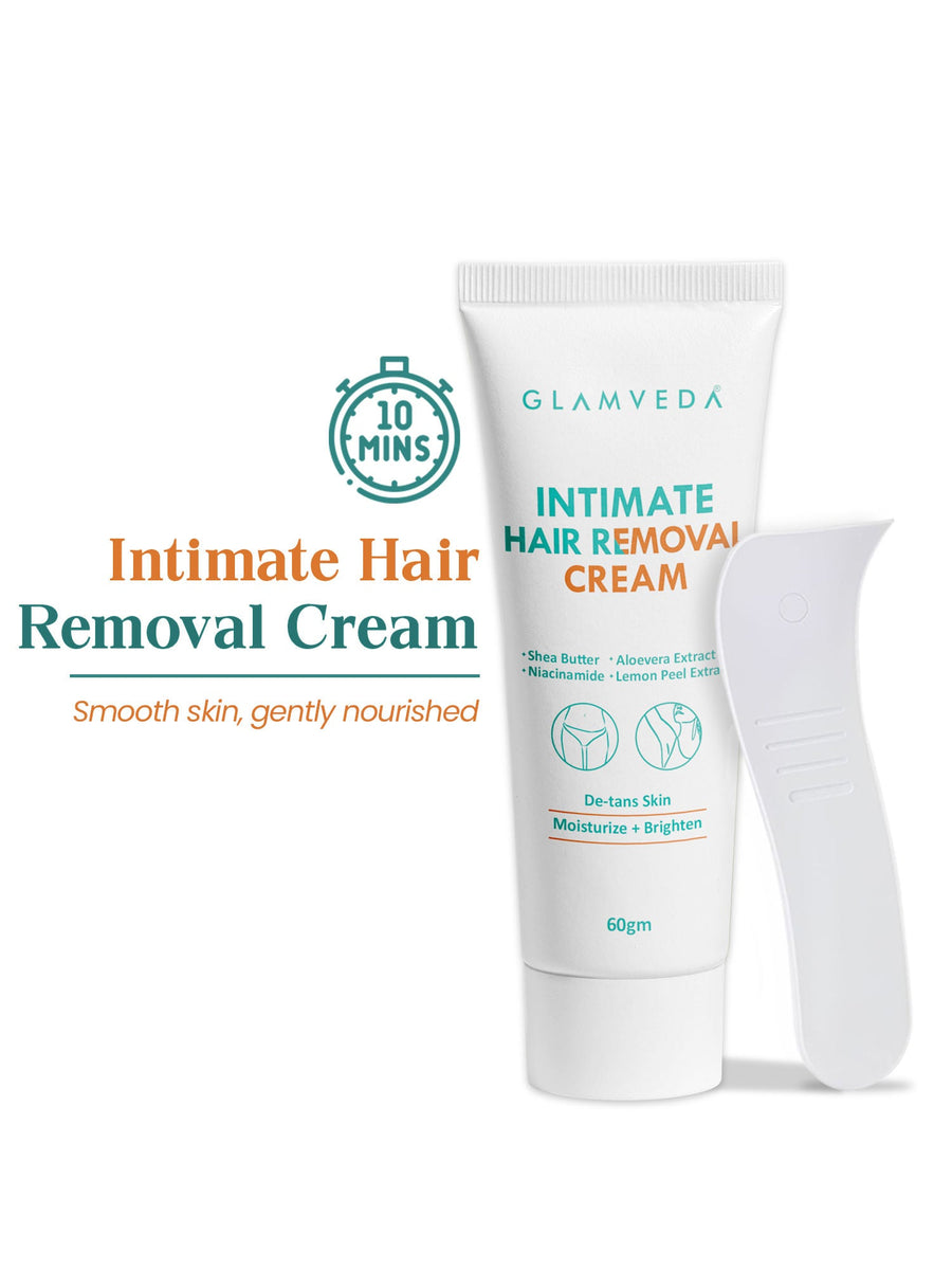 Glamveda Intimate Hair Removal Cream Easy & Gentle Hair Removal Solution