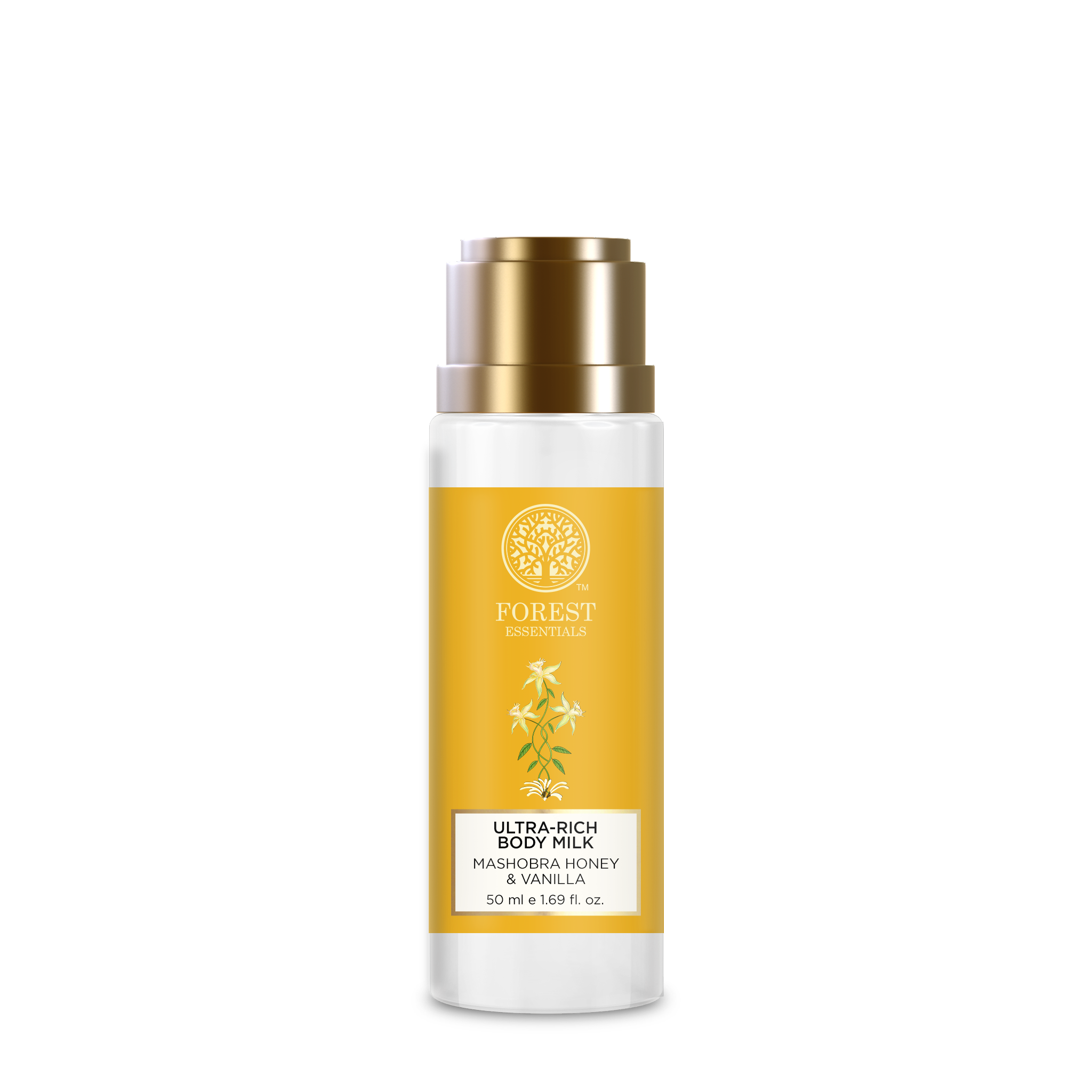 Forest Essentials Ultra-Rich Body Lotion - Mashobra Honey & Vanilla