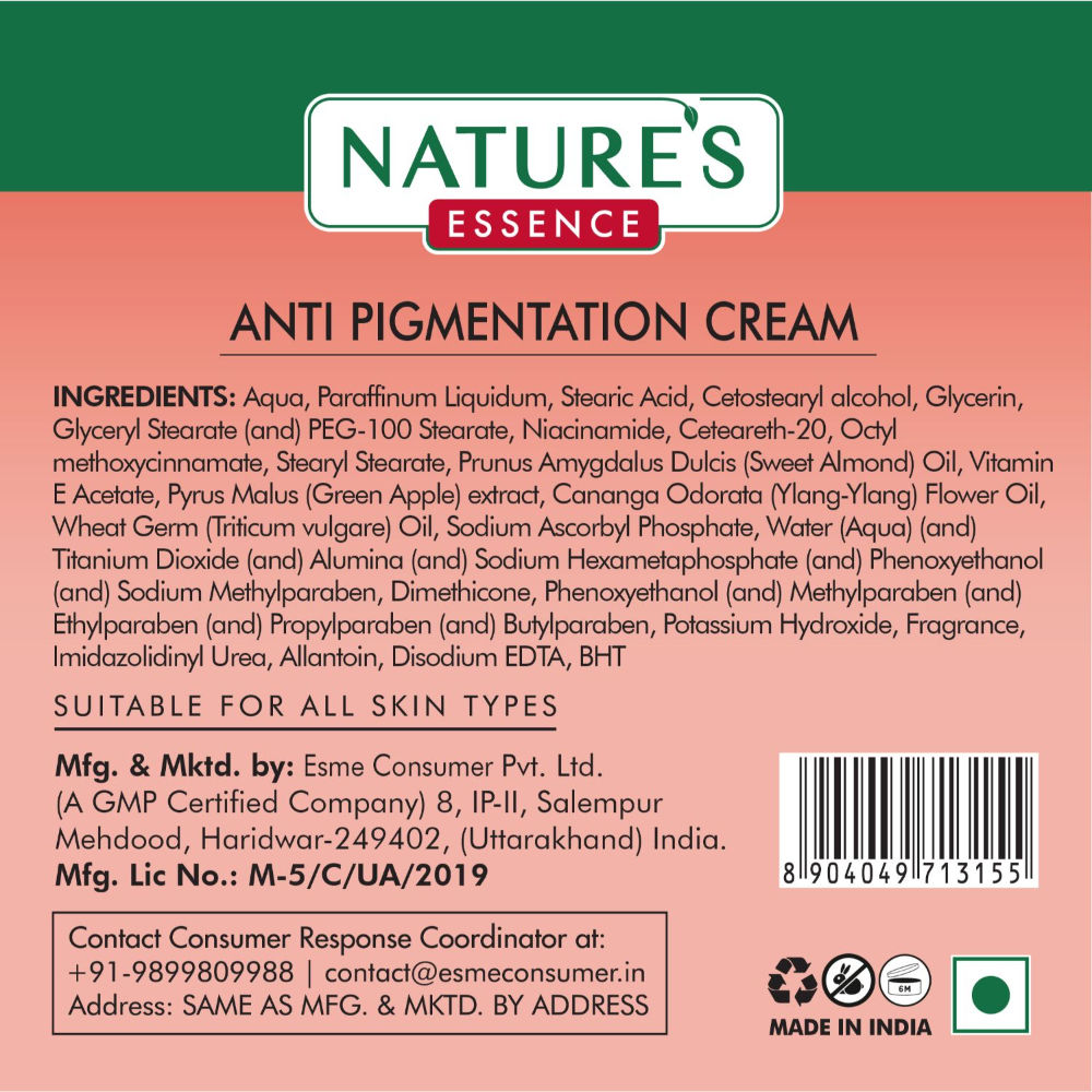 Nature's Essence Facialist Anti Pigmentation Cream with Niacinamide