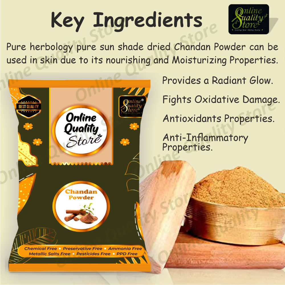 Online Quality Store Chandan Powder For Skin Whitening