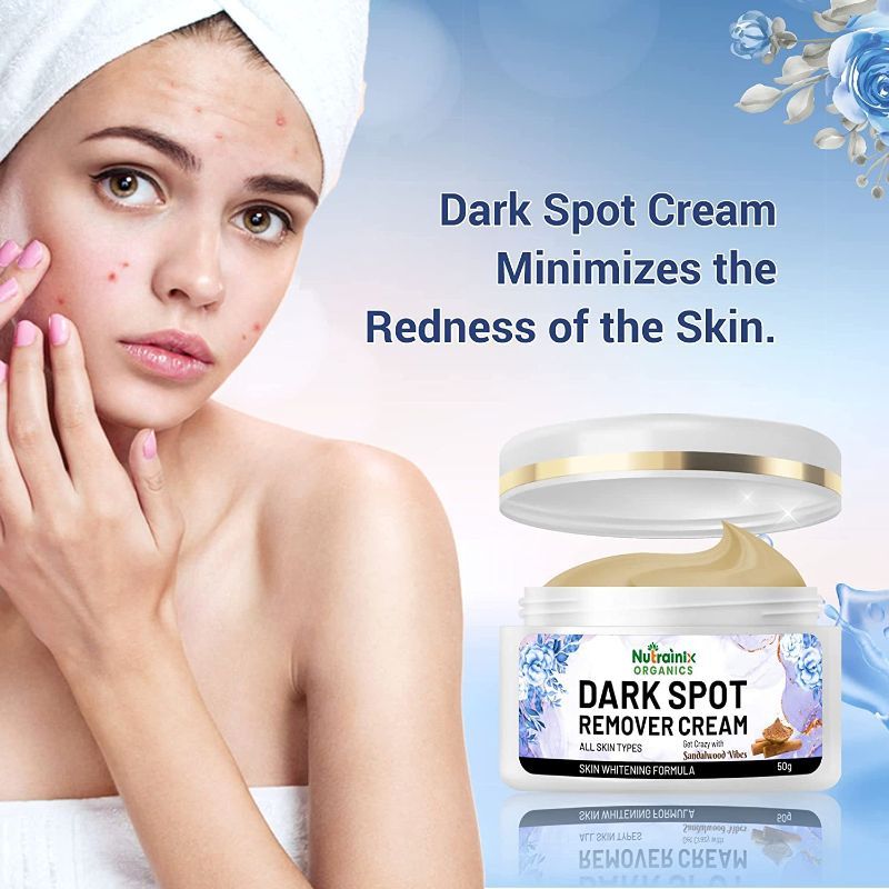 Nutrainix Organics Dark Spot Remover Cream With Skin Whitening Formula