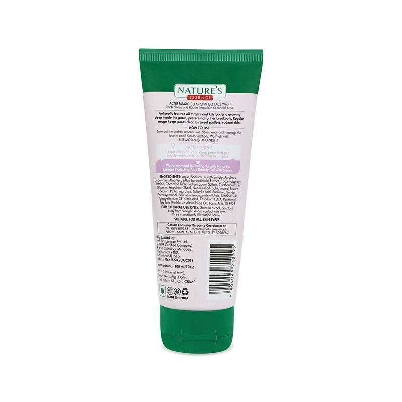 Nature's Essence Acne Magic Clear Skin Gel Face Wash