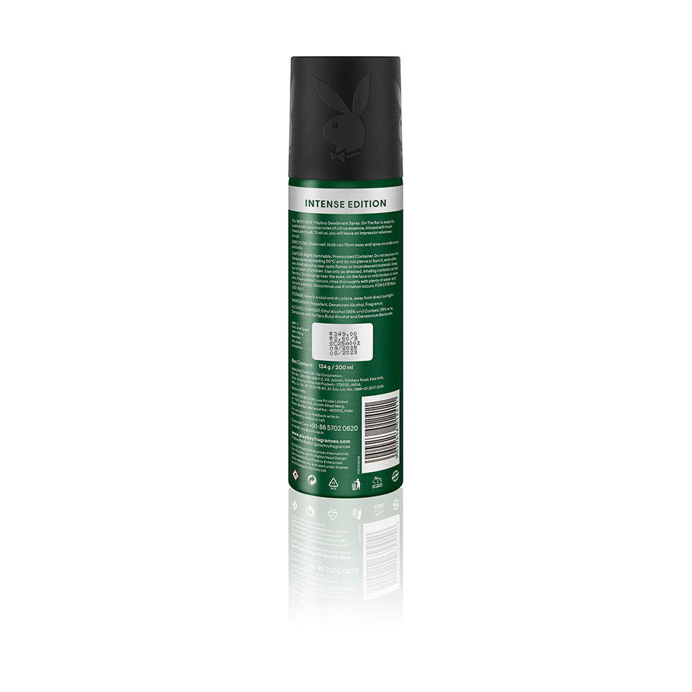 Playboy On The Run Body Deodrant