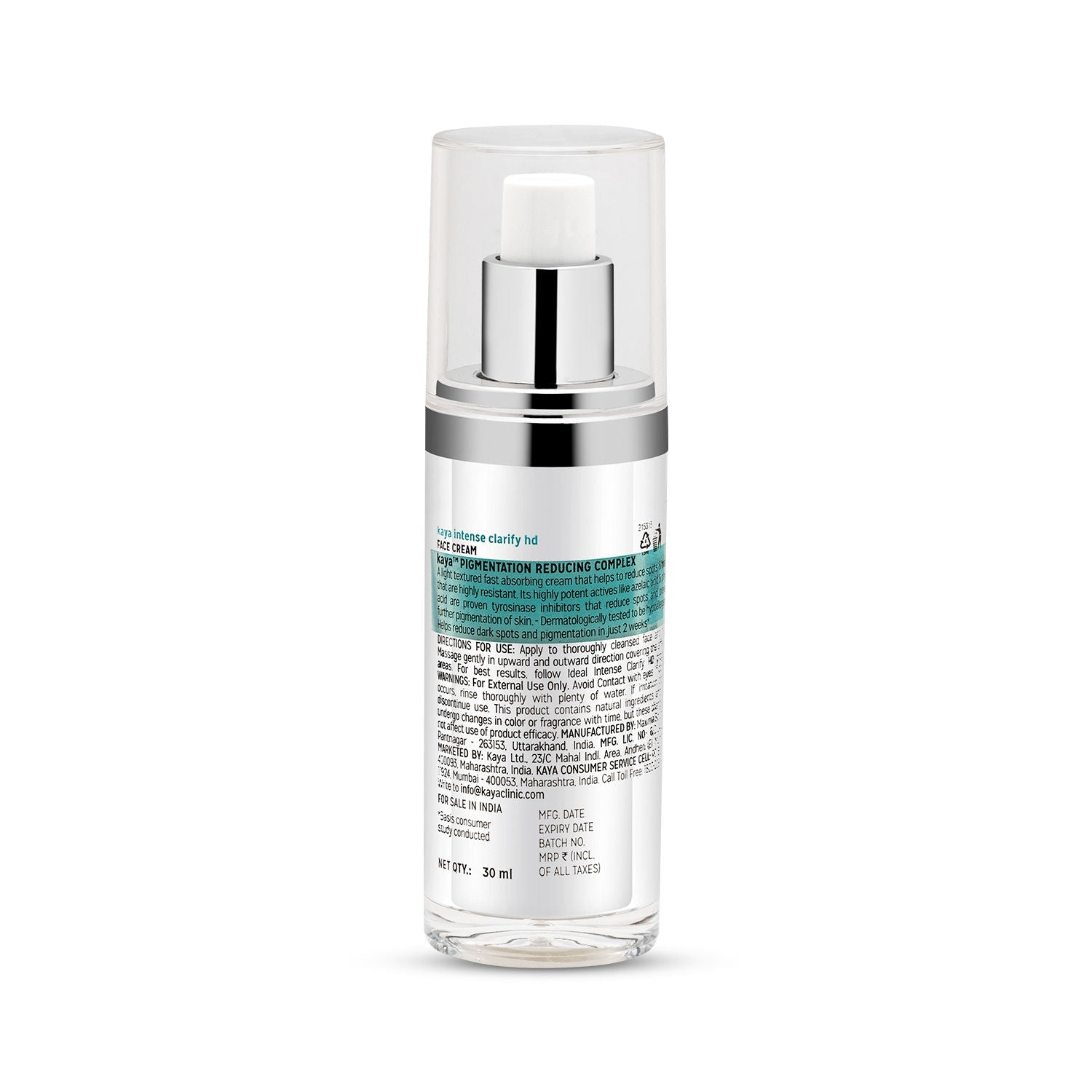 Kaya Pigmentation Reducing Complex, with Azelaic & Phytic Acid for all skin types