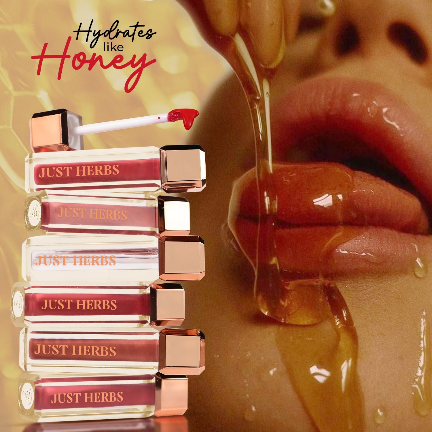 Just Herbs Non Stick Plumping Lip Gloss