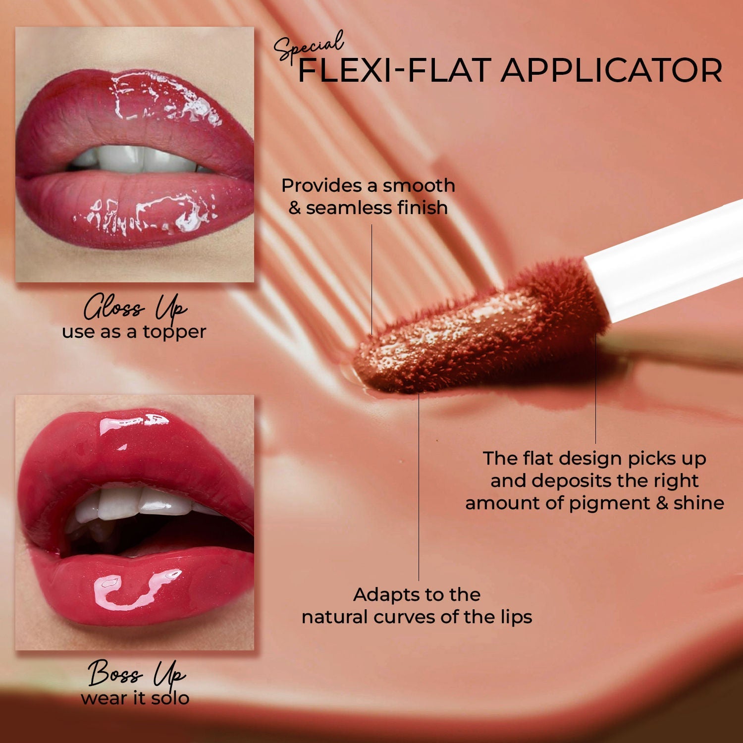 Just Herbs Non Stick Plumping Lip Gloss