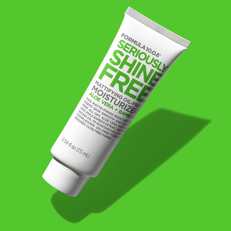 FORMULA 10.0.6 Seriously Shine Free Mattifying Oil-Free Moisturizer With Aloe Vera + Bamboo