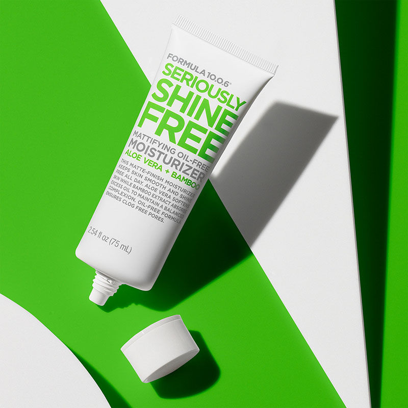 FORMULA 10.0.6 Seriously Shine Free Mattifying Oil-Free Moisturizer With Aloe Vera + Bamboo