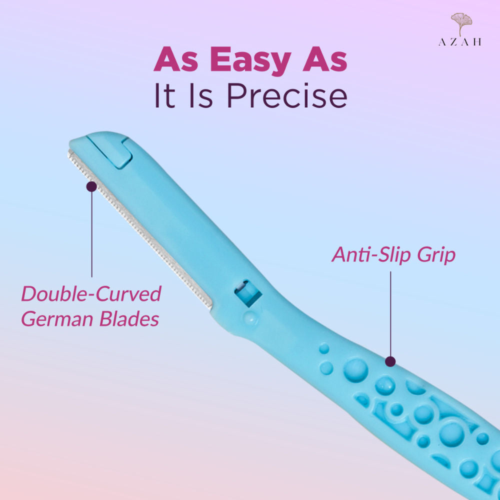 Azah Reusable Face Razor For Women Facial Hair Instant & Painless Hair Removal