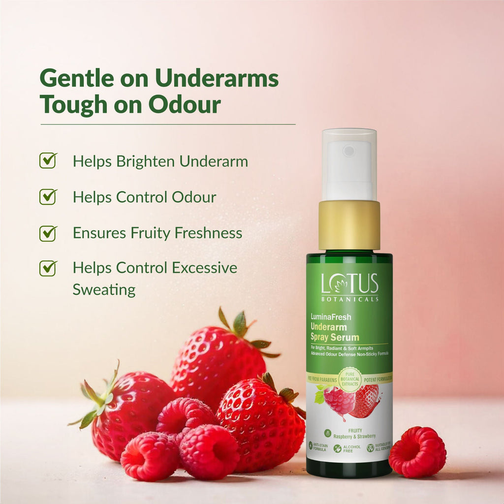 Lotus Botanicals Luminafresh Underarm Spray Serum