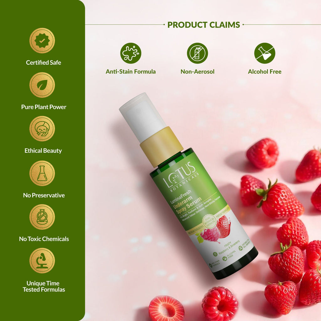 Lotus Botanicals Luminafresh Underarm Spray Serum