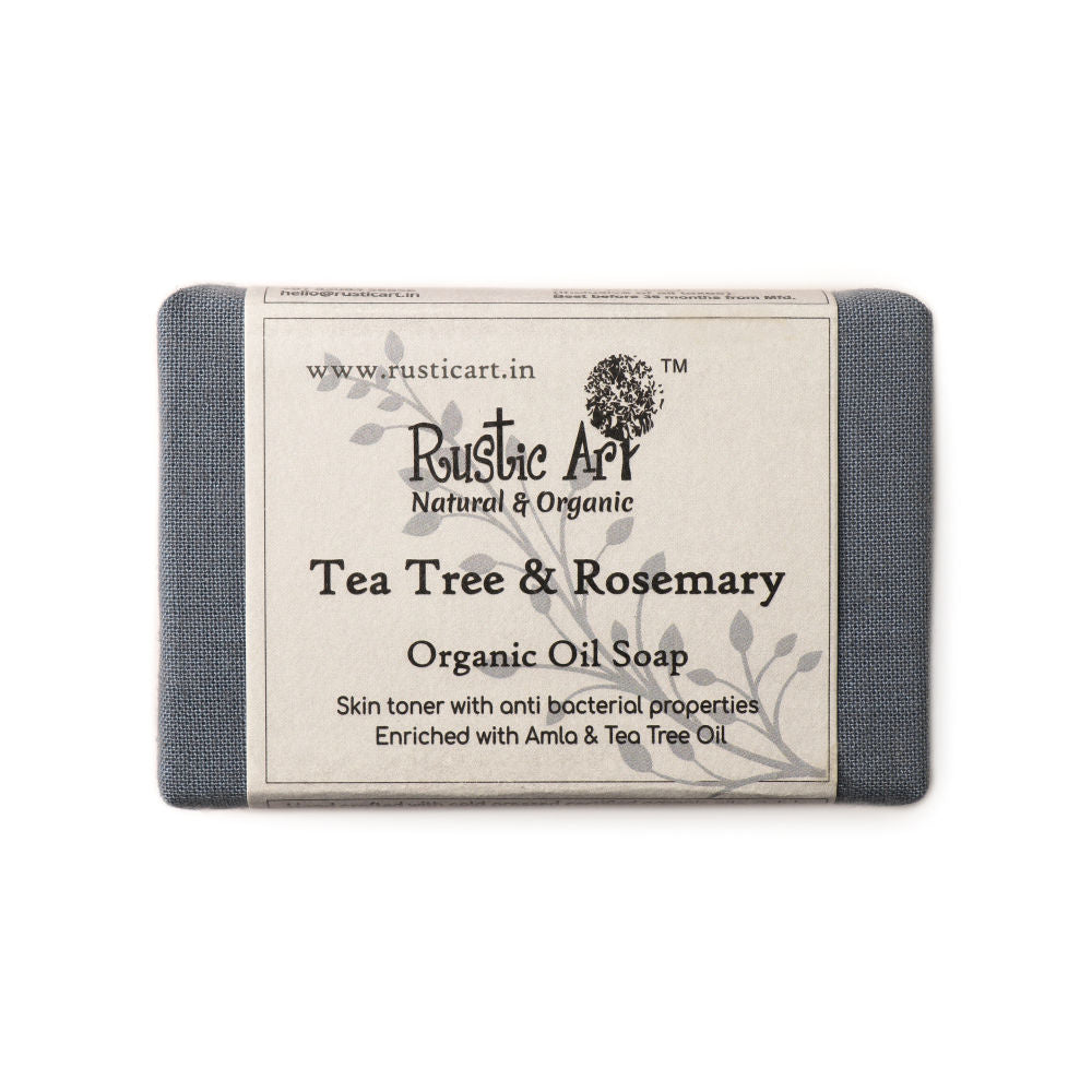 Rustic Art Organic Tree Rosemary Soap