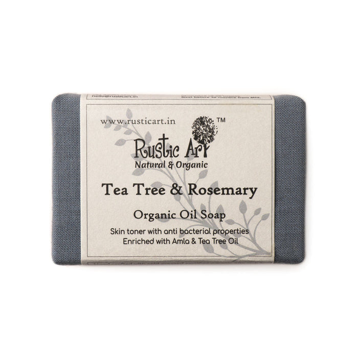 Rustic Art Organic Tree Rosemary Soap