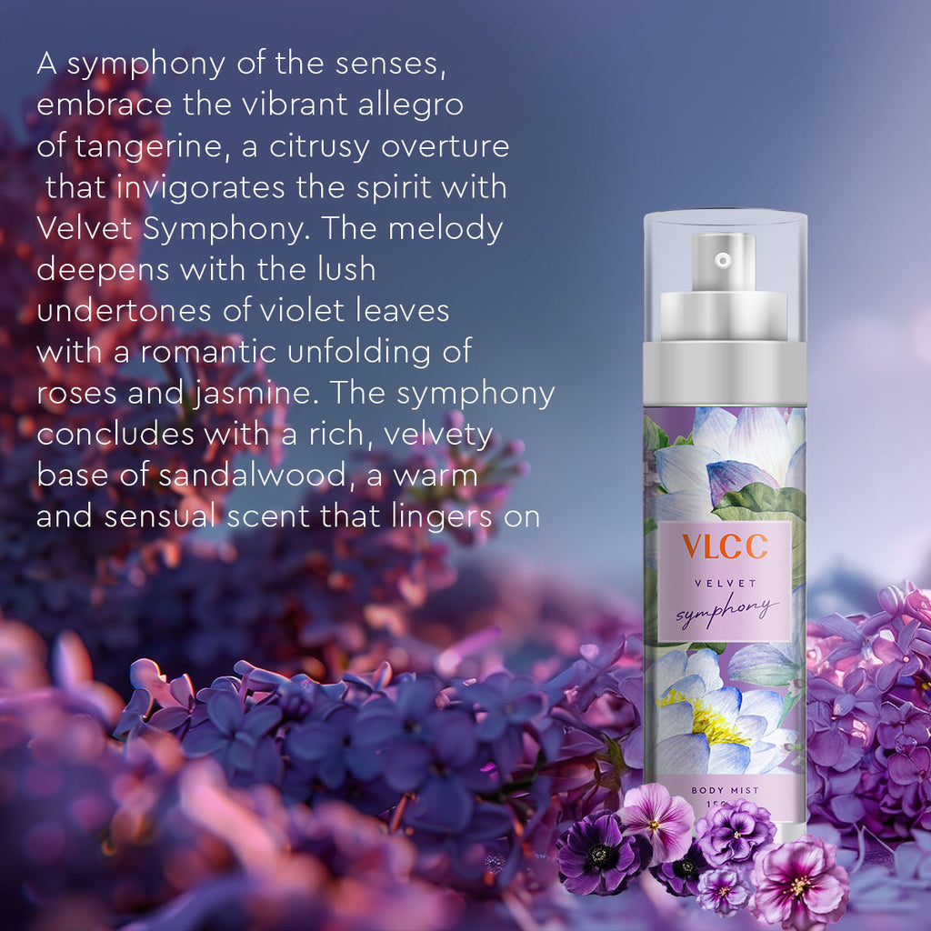 VLCC Body Mist Fragrance- Velvet Symphony