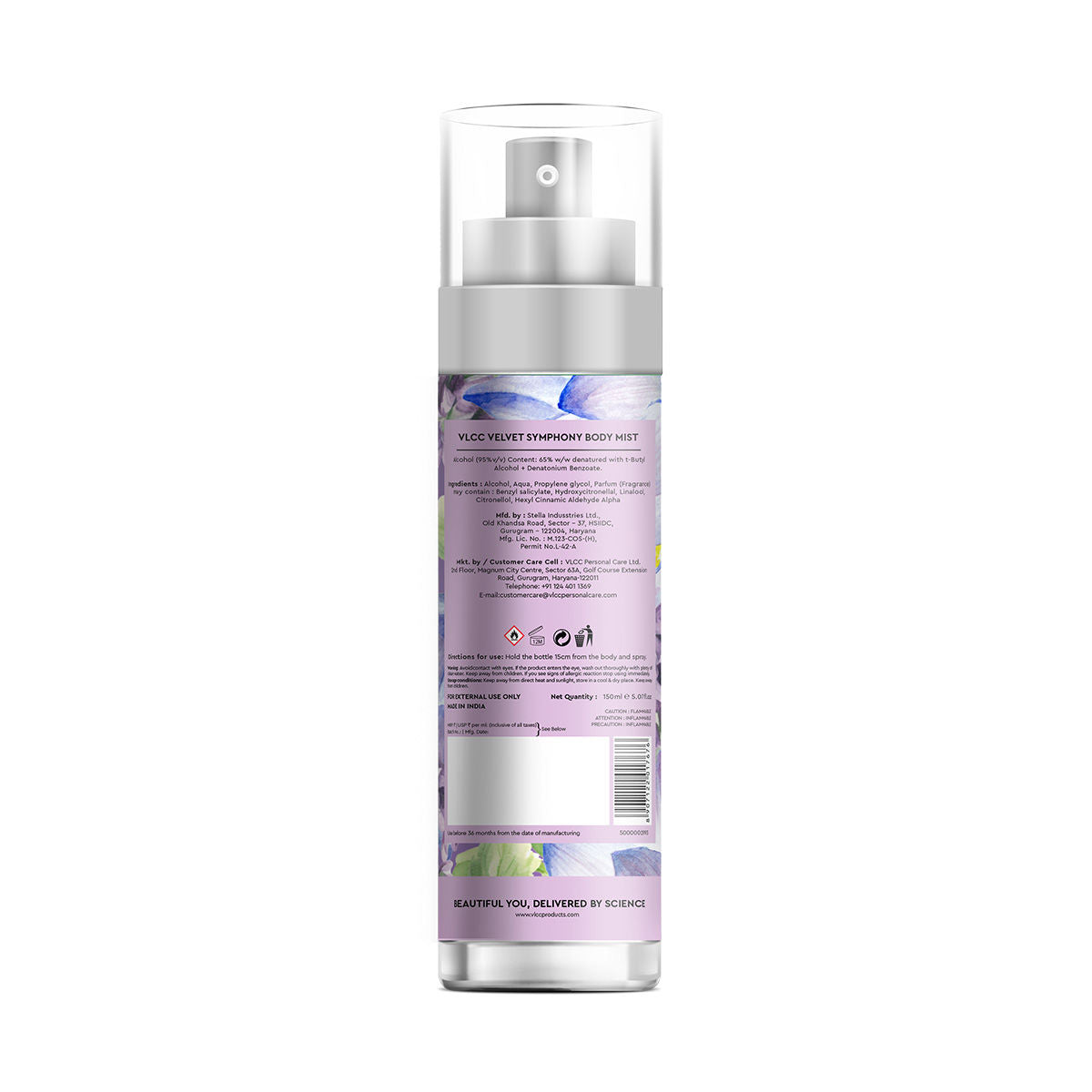 VLCC Body Mist Fragrance- Velvet Symphony