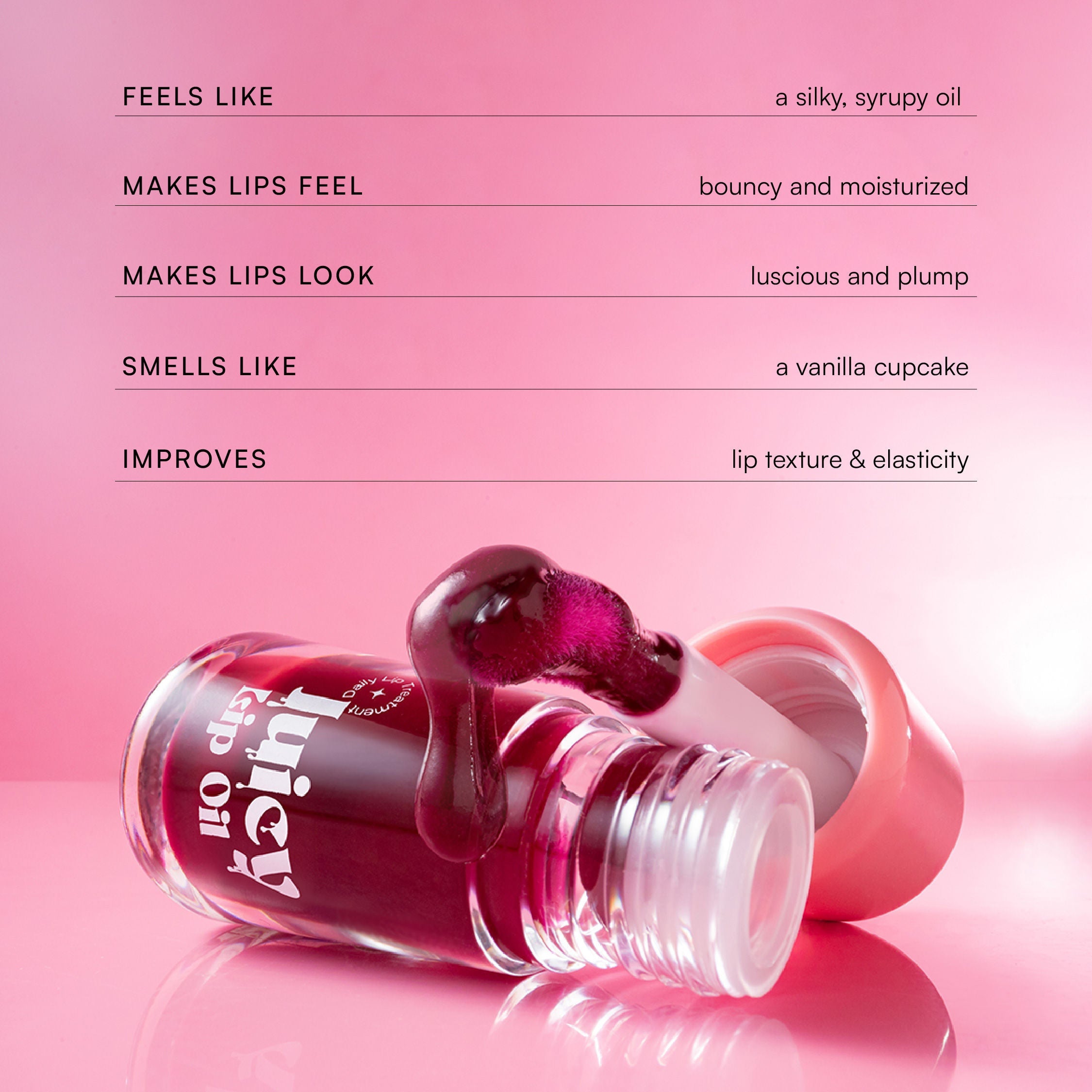 Gush Beauty Balmy Glossy Tinted Lip Oil