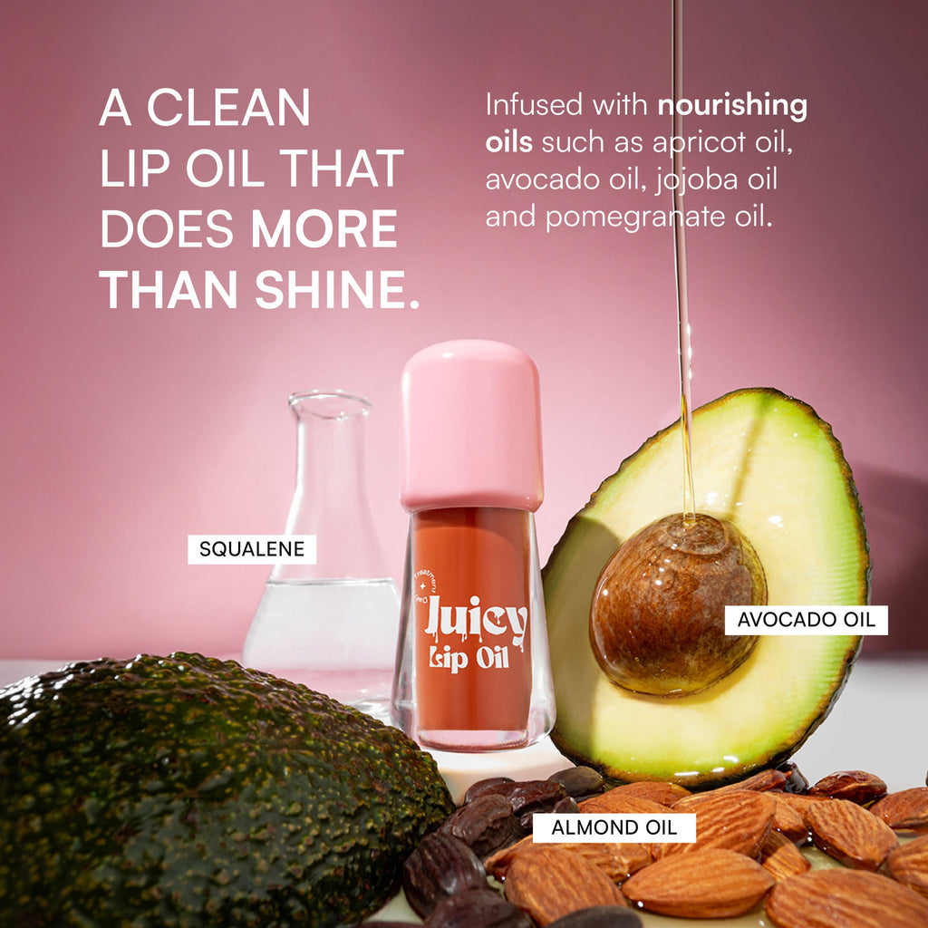 Gush Beauty Balmy Glossy Tinted Lip Oil